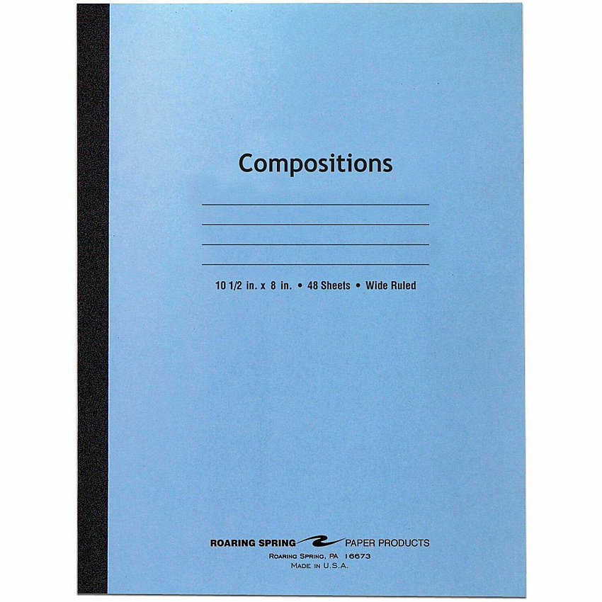 Roaring Spring Wide Rule Composition Notebook (77501CT)