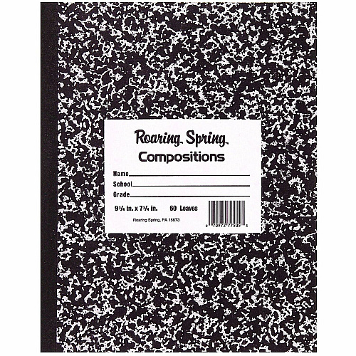 Roaring Spring Tape Bound Composition Notebooks (77505CT)