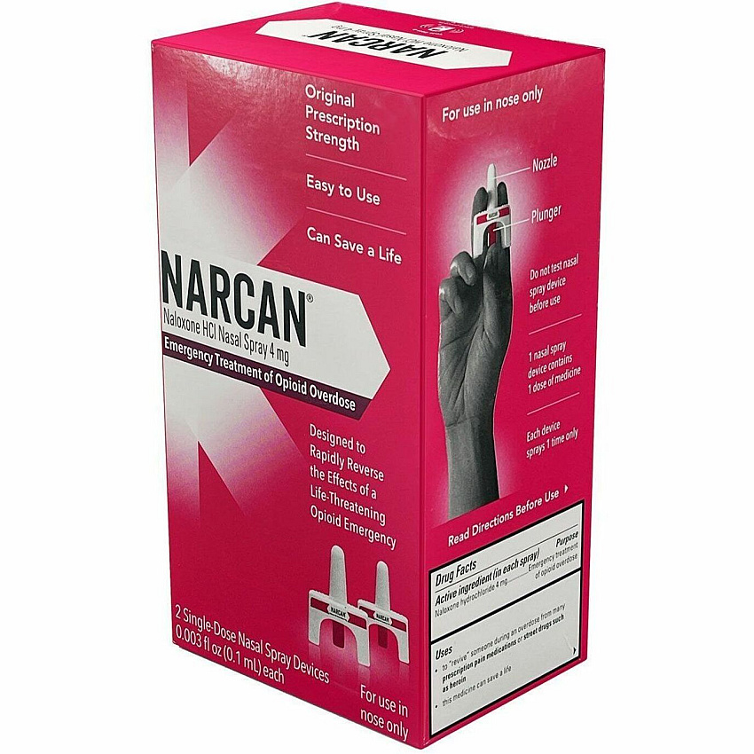 Aero Narcan (Naloxone HCI) Nasal Spray For Nasal Congestion, Opioid Emergency, First Aid - 0 fl oz - 1 Each (6954762702)