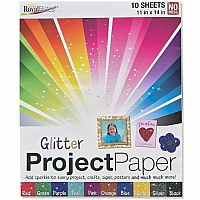 Royal Brites Glitter Project Paper Assortment (25400)