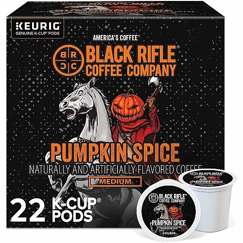Black Rifle Coffee Company Black Rifle K-Cup, Pod Pumpkin Spice Coffee (0844)