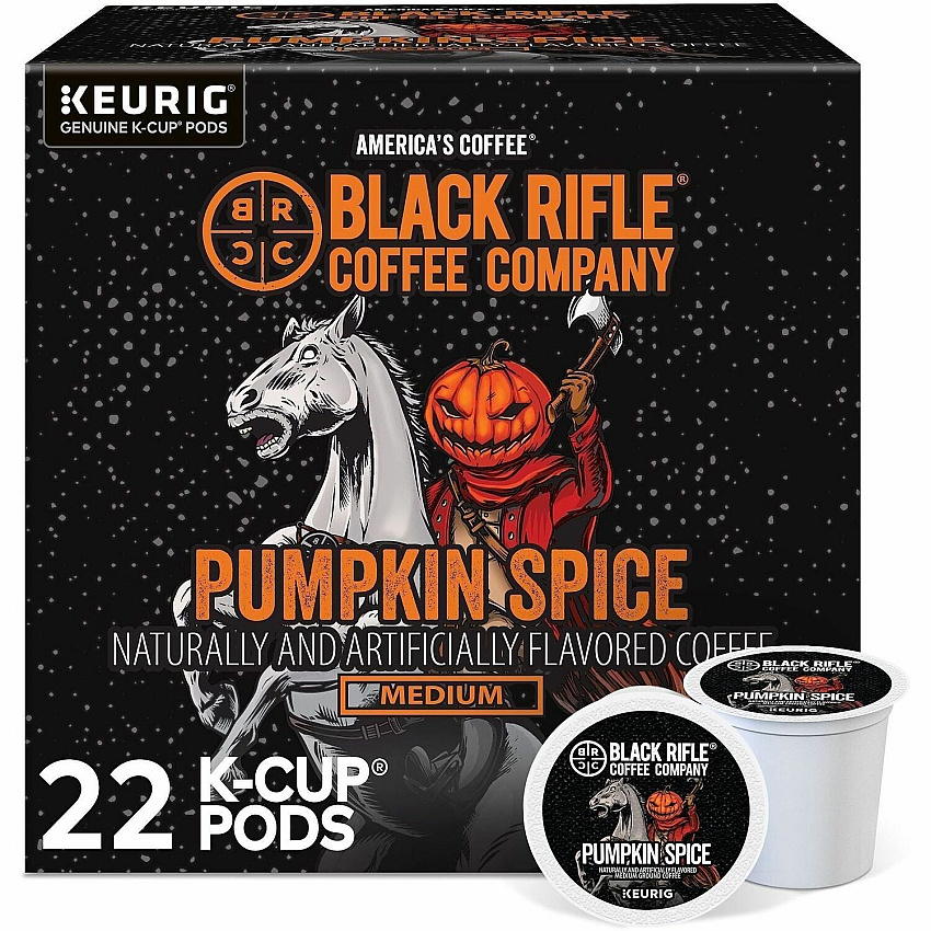 Black Rifle Coffee Company Black Rifle K-Cup, Pod Pumpkin Spice Coffee (0844)