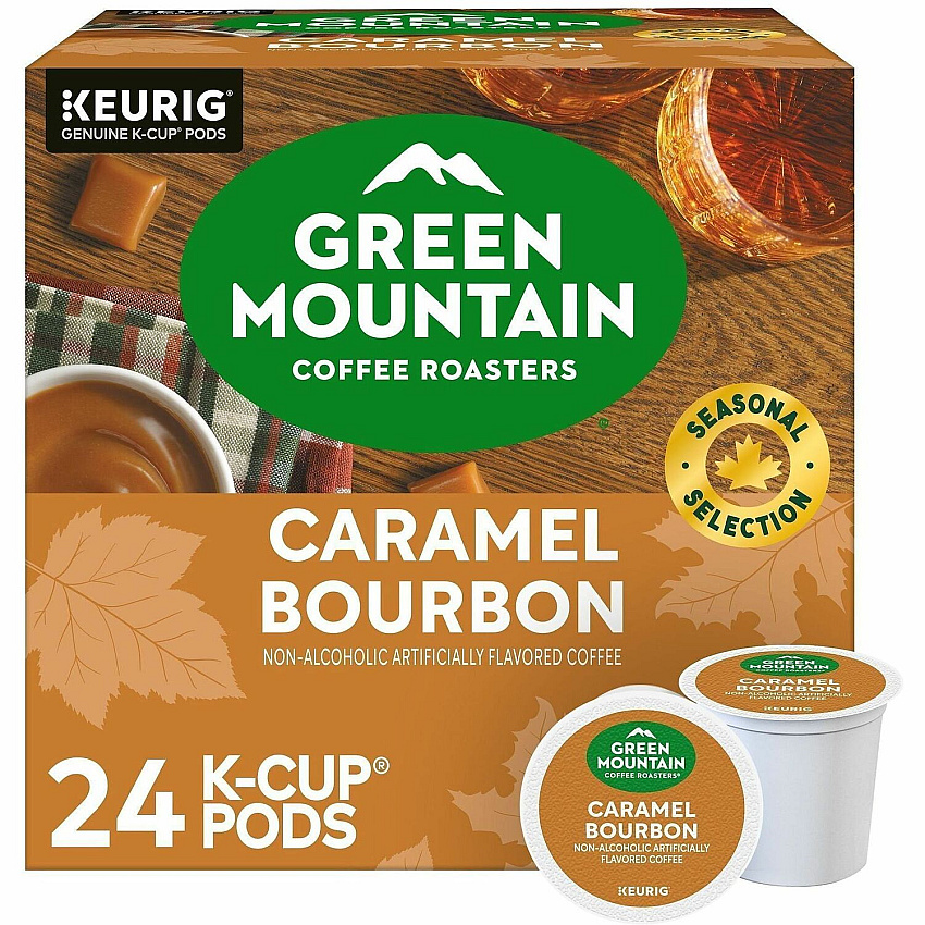 Green Mountain Coffee Roasters&reg; K-Cup Caramel Bourbon Coffee (1081)