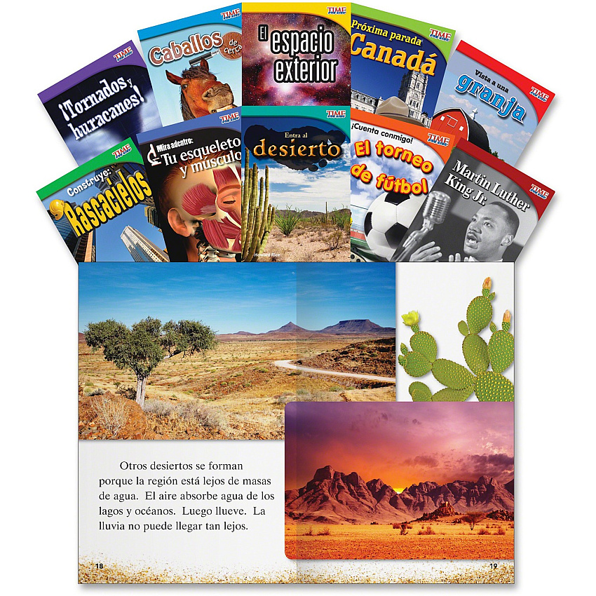 Shell Education TFK 2nd-grade Spanish 10-Book Set 2 Printed Book Book - Grade 2 - Spanish - 10 / Set (16104)