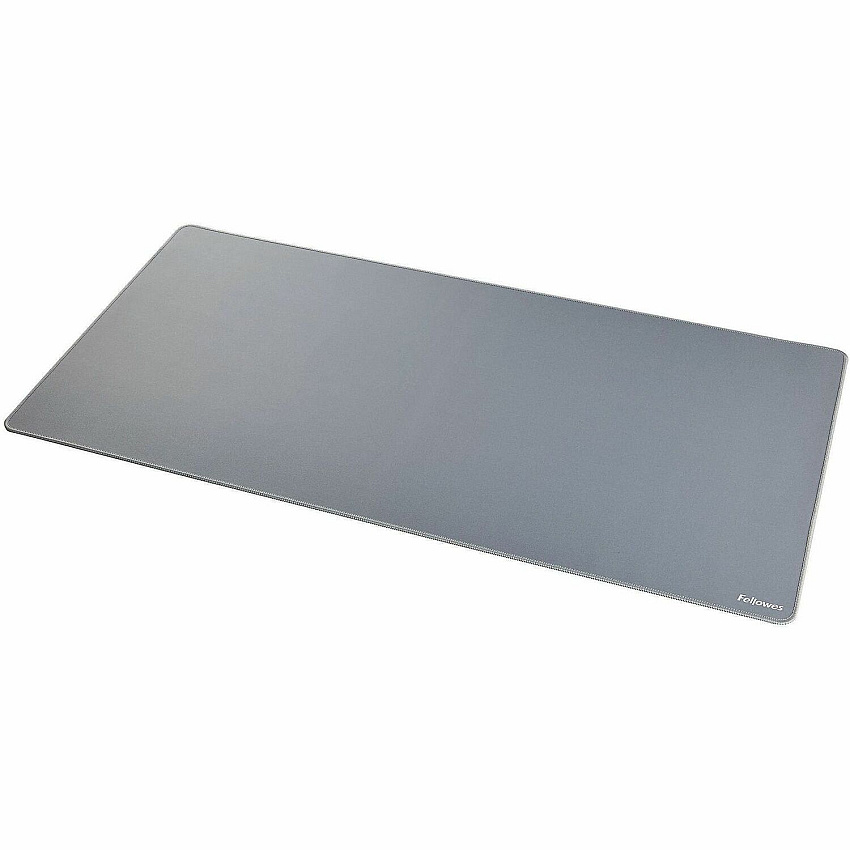 Fellowes Breyta Desk Mat - Blue Desk Protection, Mouse - 31.50" Width x 15.748" Depth x 0.098" Thickness - Rectangular - Polyester Fabric, Polyester - Marine - 1 Each (100145428)