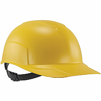 Ergodyne Skullerz 8952 Hard Shell Bump Cap Recommended for: Mechanic, Baggage Handling, Food Processing, Manufacturing, Inspection - Head, Visibility Protection - Ratchet Closure - Polyethylene - Yellow - Lightweight, Durable, Breathable, Ventilat (23996)