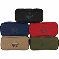 Ergodyne Arsenal Carrying Case Tools - Assorted Water Resistant Back, Water Resistant - 600D Polyester Body - Handle - 3.5" Height x 4.5" Width x 10" Depth - Large Size - 2.32 quart Volume Capacity - 5 Pack (13238)