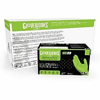 GloveWorks by AMMEX Gloveworks Industrial RDT Powder-Free Nitrile Gloves 8 mil Thickness x 9.45