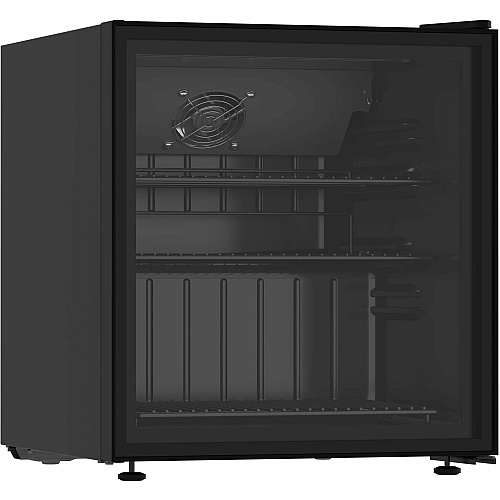 AVANTI Beverage Center, 60 Can Capacity 1.70 ft? - Auto-defrost - Reversible - 1.70 ft? Net Refrigerator Capacity - 120 V AC - Black - Freestanding (AVBC17F2PG)