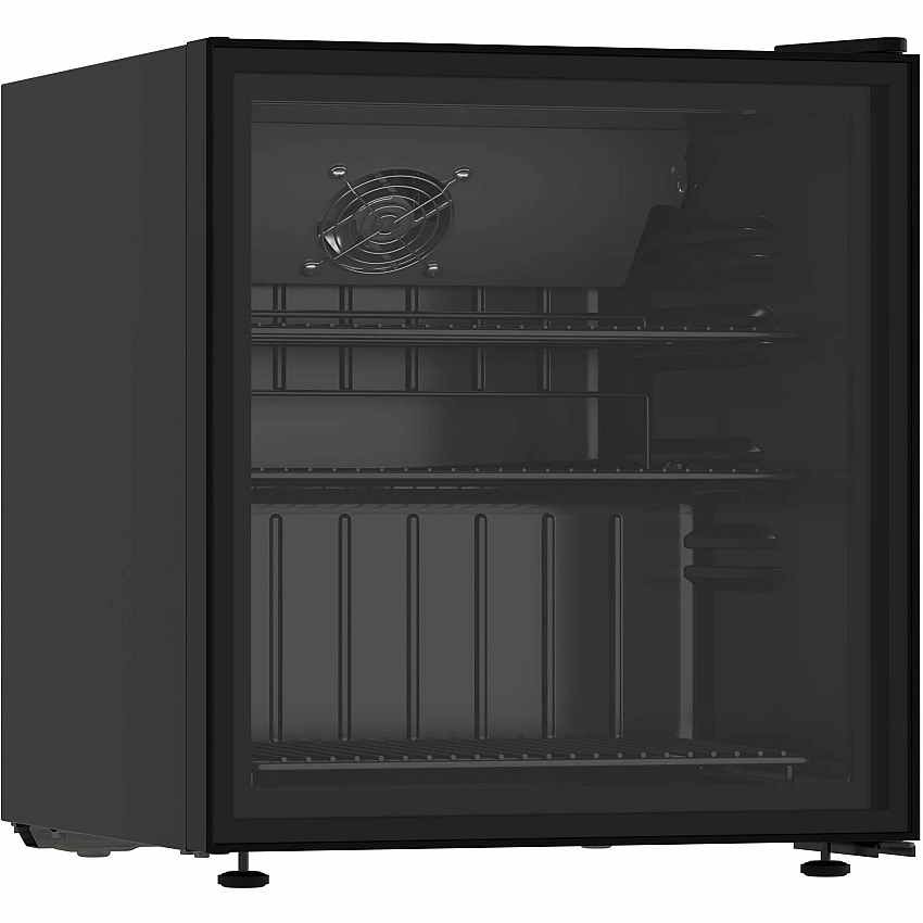 AVANTI Beverage Center, 60 Can Capacity 1.70 ft? - Auto-defrost - Reversible - 1.70 ft? Net Refrigerator Capacity - 120 V AC - Black - Freestanding (AVBC17F2PG)