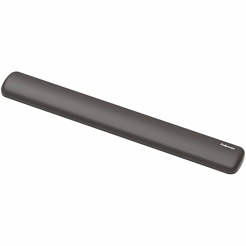 Fellowes Breyta Keyboard Wrist Rest - Black 0.68" Height x 2.36" Width x 18.50" Depth - Black - Dust Resistant - Keyboard - Retail (100145415)