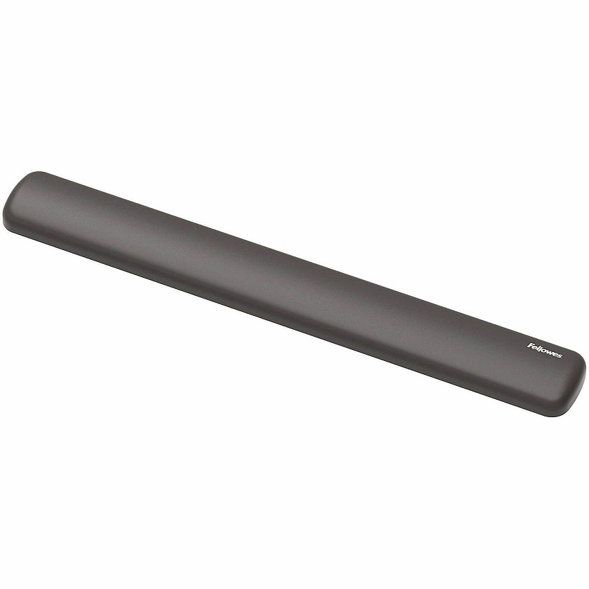 Fellowes Breyta Keyboard Wrist Rest - Black 0.68" Height x 2.36" Width x 18.50" Depth - Black - Dust Resistant - Keyboard - Retail (100145415)