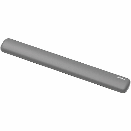 Fellowes Breyta Keyboard Wrist Rest - Grey 0.68" Height x 2.36" Width x 18.50" Depth - Gray - Dust Resistant - Keyboard - Retail (100145416)