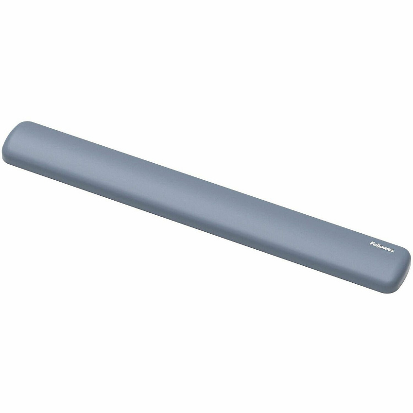 Fellowes Breyta Keyboard Wrist Rest - Blue 0.68" Height x 2.36" Width x 18.50" Depth - Blue - Dust Resistant - Keyboard - Retail (100145417)