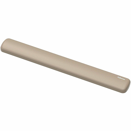 Fellowes Breyta Keyboard Wrist Rest - Sand 0.68" Height x 2.36" Width x 18.50" Depth - Sand - Dust Resistant - Keyboard - Retail (100145444)