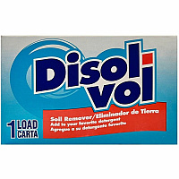Disol-Vol Single-Use Powder Laundry Detergent Booster For Multipurpose - Powder - 320 oz (20 lb) - 1 Loads - Recommended For: Grease Remover, Oil Remover, Stain Remover, Dirt Remover, Grime Remover, Soil Remover - Blue - 100 Box (122695)