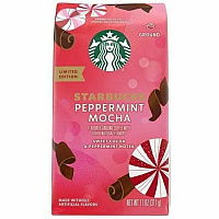 Starbucks K-Cup, Ground Peppermint Mocha Flavored Coffee Light - K-Cup, Ground - Peppermint Mocha (42734)