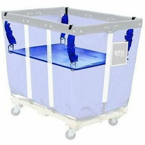 Royal Basket Trucks Spring Lifts for Basket Trucks 150 lb Load Capacity - 36" Length x 24" Width - Ergonomic Design, Wear Resistant, Tear Resistant - Vinyl - Blue (R14BBXSLN)