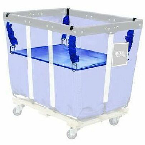 Royal Basket Trucks Spring Lifts for Basket Trucks 150 lb Load Capacity - 32" Length x 22" Width - Ergonomic Design, Wear Resistant, Tear Resistant - Vinyl - Blue (R12BBXSLN)