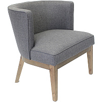 Boss Accent Chair, Beige Slate Gray - 1 Each (B529DWSG)