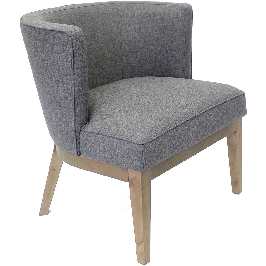 Boss Accent Chair, Beige Slate Gray - 1 Each (B529DWSG)