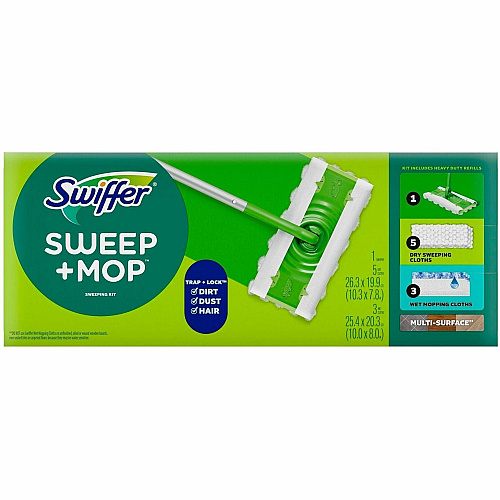 Swiffer Sweep and Mop Disposable - Green (16516)