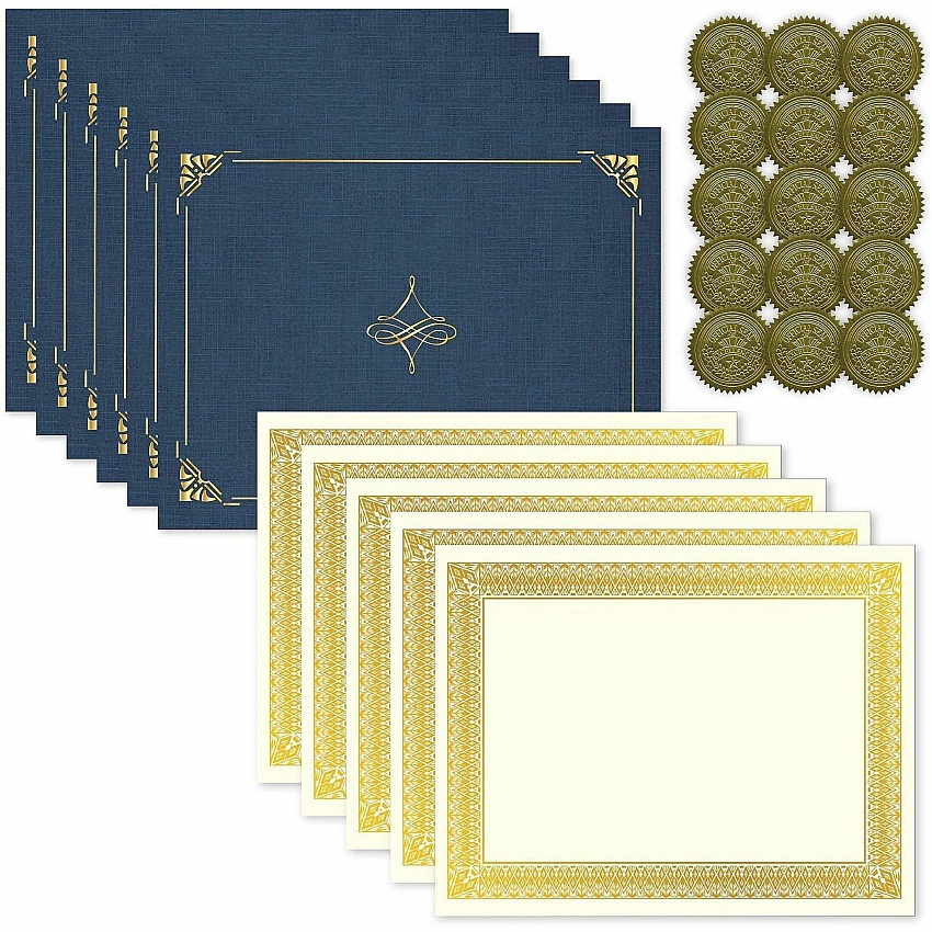 FranklinCovey Geographics Achievement Essentials Certificates Kit 1 Carton (49994)