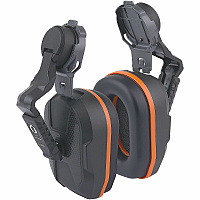 Ergodyne Skullerz 8881 Non-Conductive Hard Hat Mounted Earmuffs Recommended for: Construction, Utility, Oil & Gas, Manufacturing, Transportation, General Purpose - 27 - Noise, Noise Reduction Rating Protection - Acrylonitrile Butadiene Styrene (AB (60241)