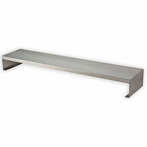 Victor MagnaTrack All-Steel Monitor Riser Computer Monitor Display Type Supported - 4" Height x 8" Width - Desktop - Steel, Solid Steel - Urban Steel - For Monitor, Office, Studio, Home - Ergonomic, Comfortable, Non-slip Base, Sturdy, Robust, Dur (MT210S)