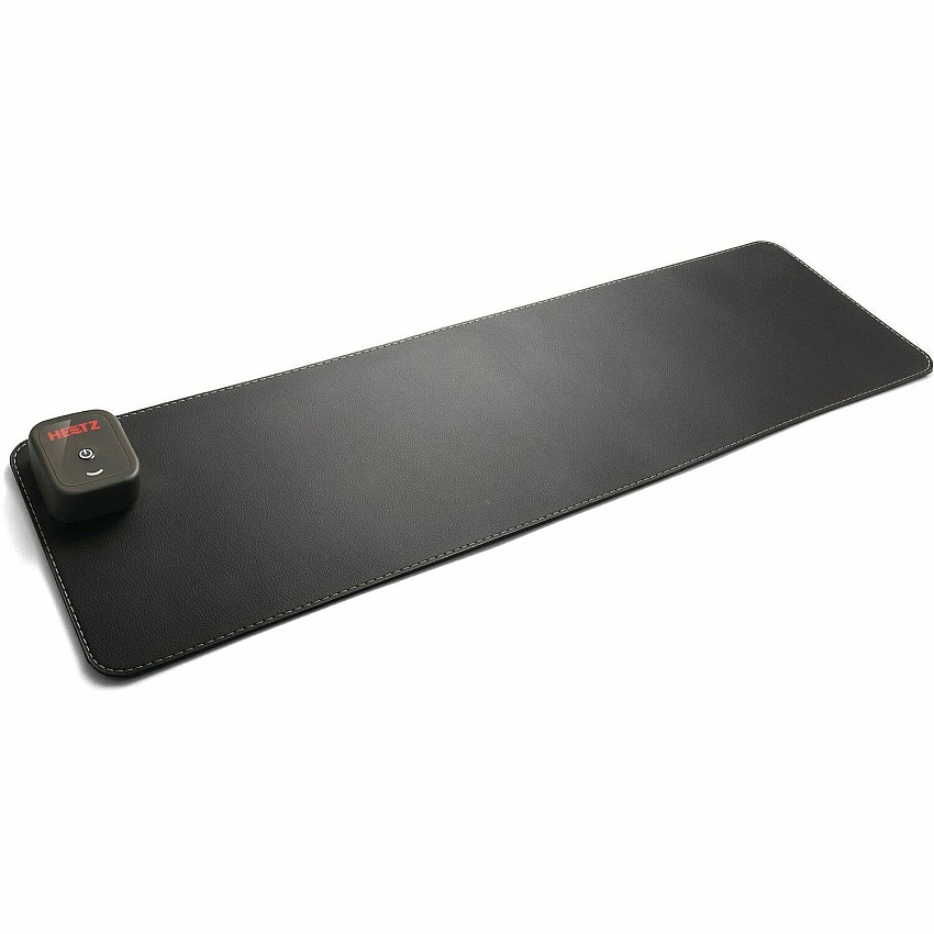 Victor Heetz Grounding Desk Pad Rectangular - 27.6" Width x 7.90000" Depth - Faux Leather - Black (HTZ400G)