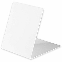 Victor Blank Slate Mini Whiteboard White Steel Surface - Desktop - Magnetic - Portable, Durable, Long Lasting, Smooth Writing, Compact, Ergonomic, Stain Resistant (MT300)