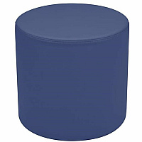 Learniture Shapes Series II Modular Soft Seating Vinyl Seat Material - Engineered Wood Frame Material - Navy - Foam (LNT1000266A)