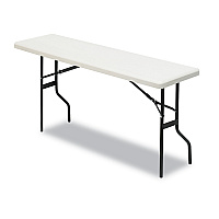 Iceberg IndestrucTable Classic Folding Table, Rectangular, 60