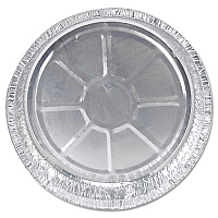 HFA Round Aluminum Container with Lid, 48 oz, 9