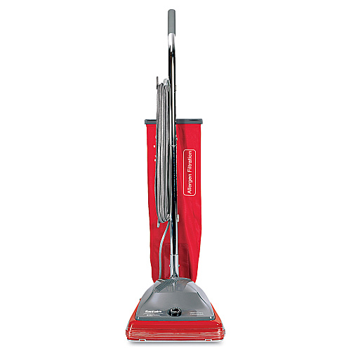 Sanitaire TRADITION Upright Vacuum SC688A, 12" Cleaning Path, Gray/Red (SC688B)