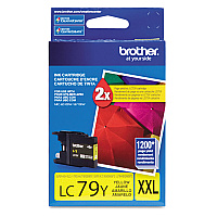 Brother LC79Y Innobella Super High-Yield Ink, 1,200 Page-Yield, Yellow