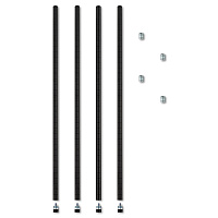 Alera Stackable Posts For Wire Shelving, 36 