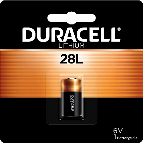 Duracell 28L Lithium Photo Camera Battery For Camera - 6 V DC - 1 Each (PX28LBPK)
