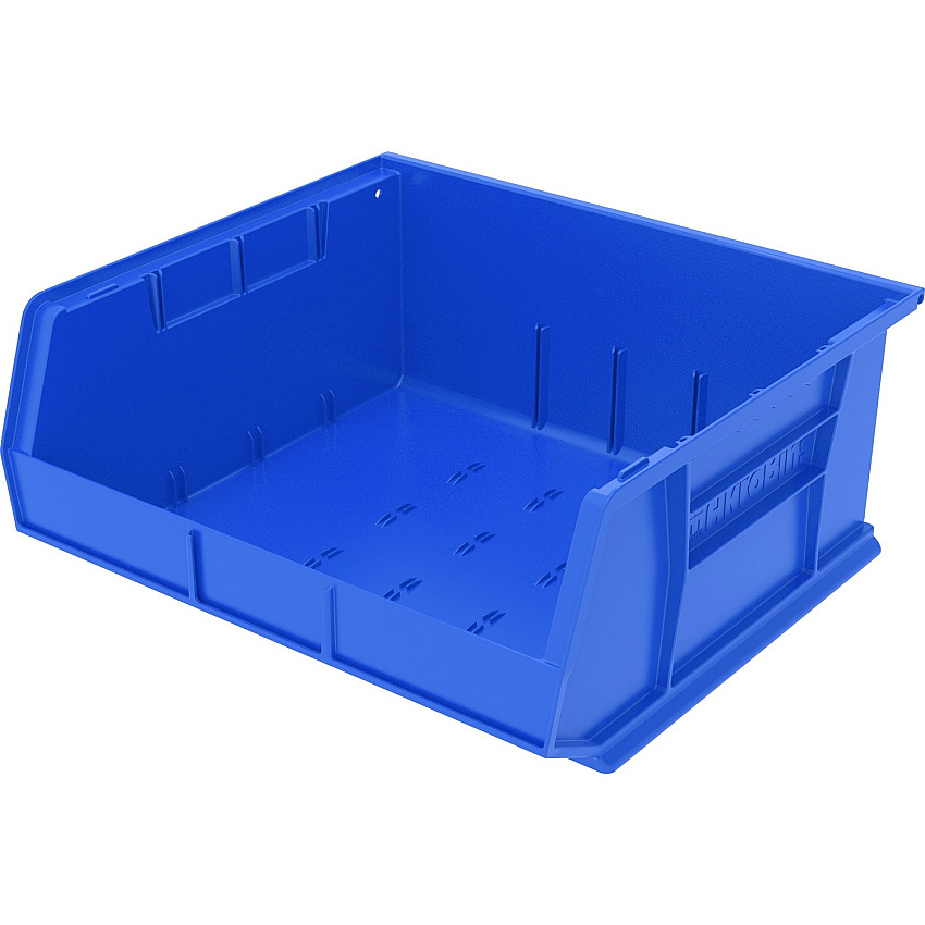 Akro-Mils AkroBin 7" Height x 16.50" Width x 14.80" Depth - Unbreakable, Water Proof, Stackable, Corrosion Proof - Blue - Polymer - 1 Each (30250B)
