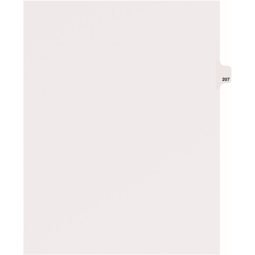 Avery Individual Legal Dividers Style, Letter Size, Side Tab #207 (82423)