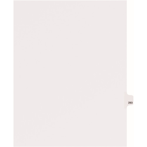 Avery Individual Legal Dividers Style, Letter Size, Side Tab #293 (82509)
