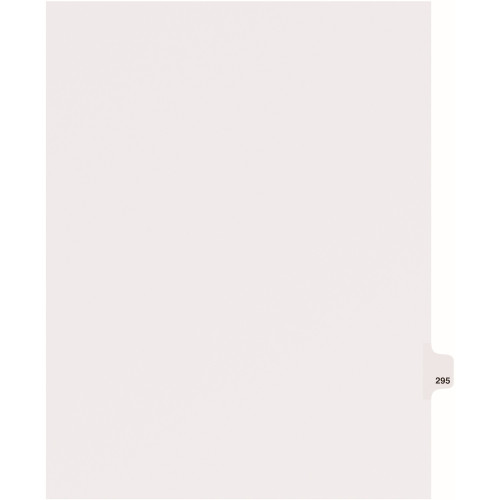 Avery Individual Legal Dividers Style, Letter Size, Side Tab #295 (82511)
