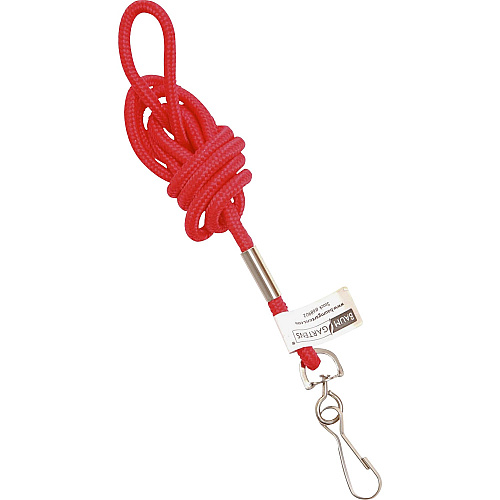 SICURIX Standard Rope Lanyard Rugged - Standard - Hook Attachment - 36" Length - Red - Nylon - 1 Each (68902)