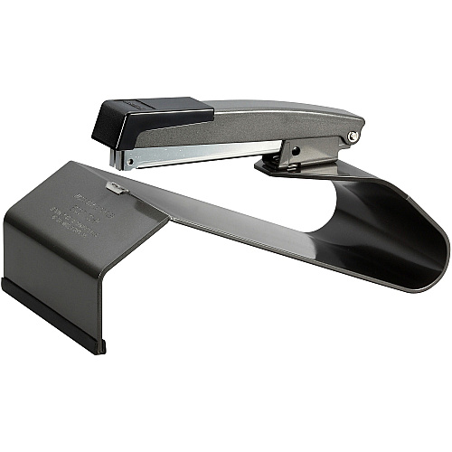 Bostitch Booklet Stapler Staples Upto 20 Sheet of 16lb Paper - Holds Upto 210 Staple - Full Strip - Staple Size: 0.25" - 12" Throat Depth - Black - Metal - 1 Each (B440SB)