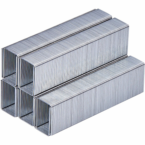 Bostitch 13/16" Heavy Duty Premium Staples Heavy Duty - 13/16" Leg - 1/2" Crown - Holds 165 Sheet(s) - Chisel Point - Silver - High Carbon Steel - 0.8" Height x 0.5" Width x 0.9" Length - 1000 / Box (SB351316HC1M)