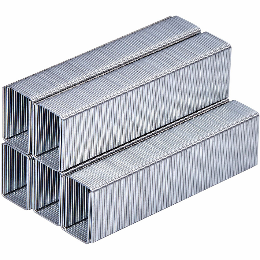 Bostitch 13/16" Heavy Duty Premium Staples Heavy Duty - 13/16" Leg - 1/2" Crown - Holds 165 Sheet(s) - Chisel Point - Silver - High Carbon Steel - 0.8" Height x 0.5" Width x 0.9" Length - 1000 / Box (SB351316HC1M)