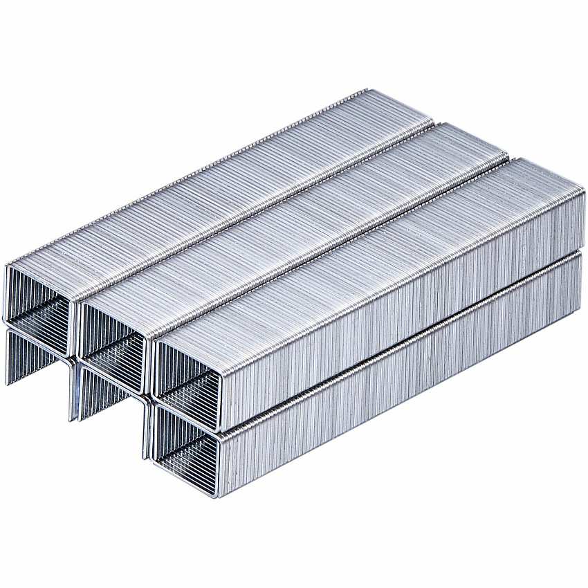 Bostitch 3/8" Heavy Duty Premium Staples Heavy Duty - 3/8" Leg - 1/2" Crown - Holds 55 Sheet(s) - Chisel Point - Silver - High Carbon Steel - 3" Height x 0.5" Width x 0.4" Length - 1000 / Box (SB35381M)