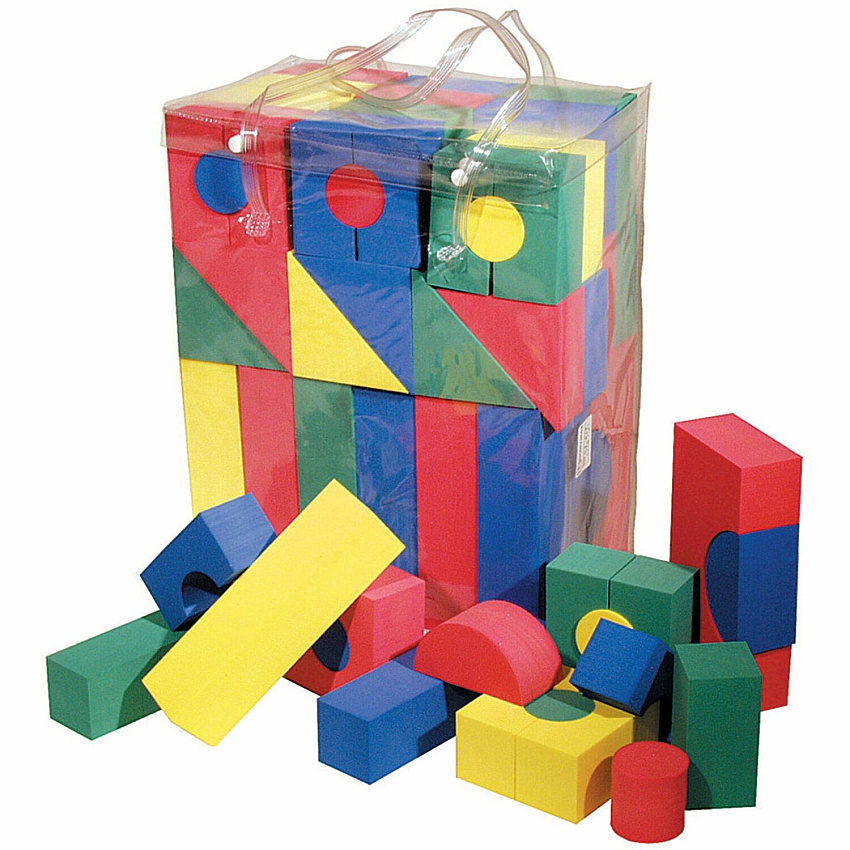 Pacon&reg; Activity Blocks Learning Toy - Assorted (4380)