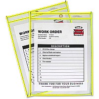 C-Line Neon Shop Ticket Holders, Stitched Support 9