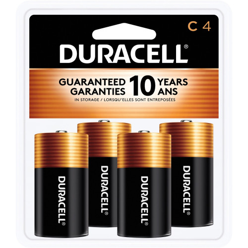 Duracell Coppertop Alkaline C Battery - MN1400 (MN1400R4ZX)